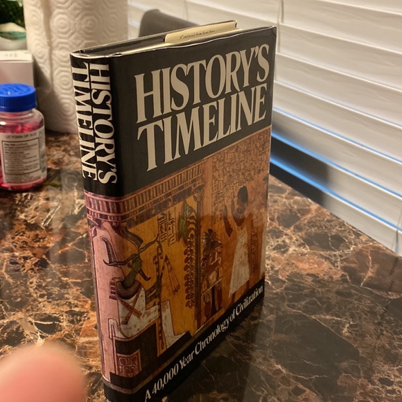 History's Timeline : A 40,000 Year Chronology of World Civilization by Kramer - Picture 3 of 15